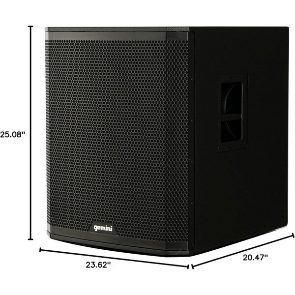 Main product image for Gemini ZRX-S18BT 18" Powered PA Subwoofer w/ Bluetooth235-149